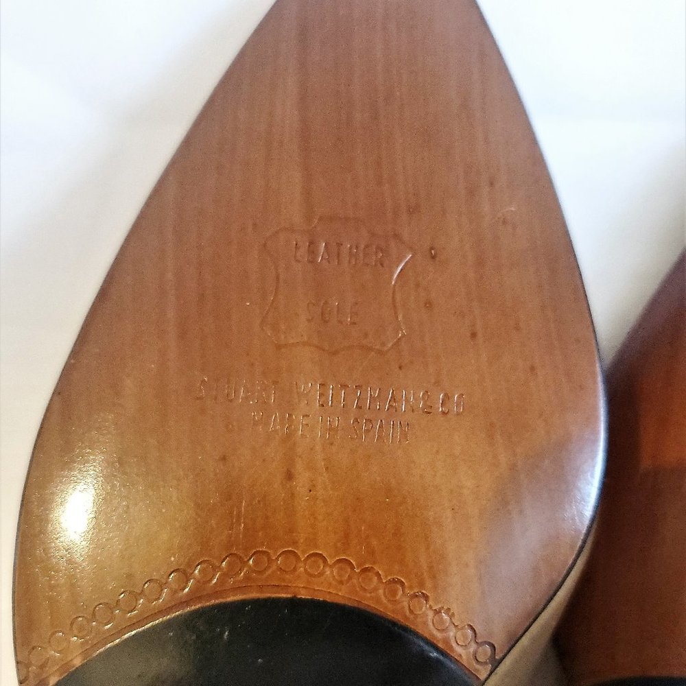 Stuart Weitzman Gold With Several Gold Details An… - image 8